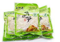 Chicken juice crispy bamboo shoots Vegetarian bamboo shoots dried bamboo shoots silk Hunan Hunan hotel specialties 300g multi-pack whole box