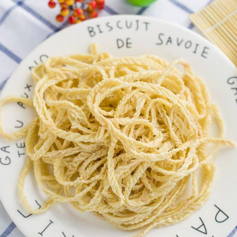 Vegetarian morel silk bean products dry goods 5 5 pounds of cloud silk tofu silk artificial meat Vegetarian commercial ingredients fight