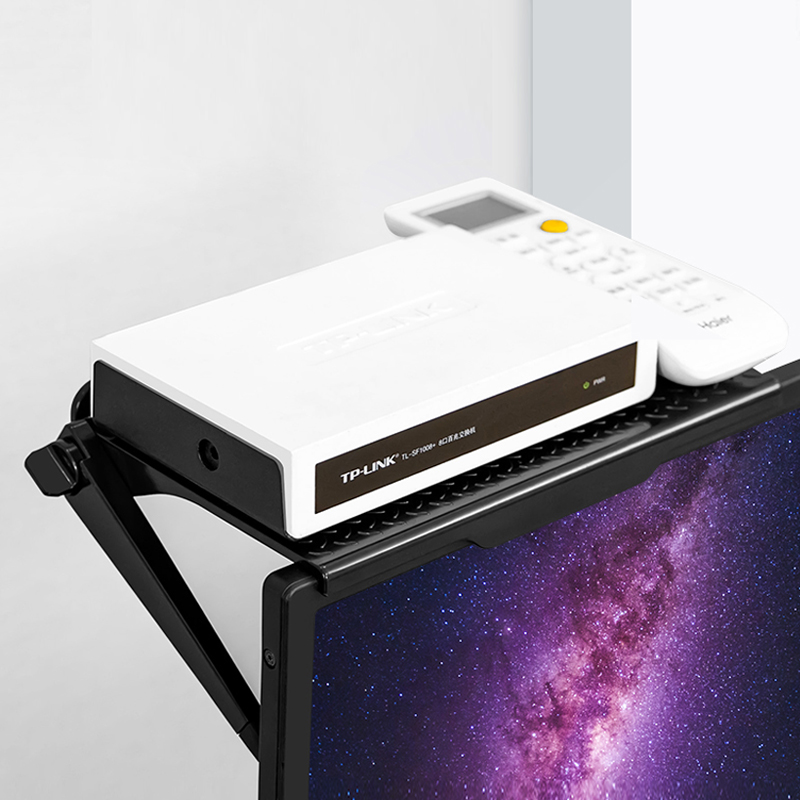 TV upside down on top of box shelves Shelves Display Top Free of perforated routers Contained Boxes shelve brackets