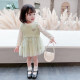 Girls foreign style dress Korean version spring and autumn baby gauze skirt suit two-piece children's spring mesh princess dress