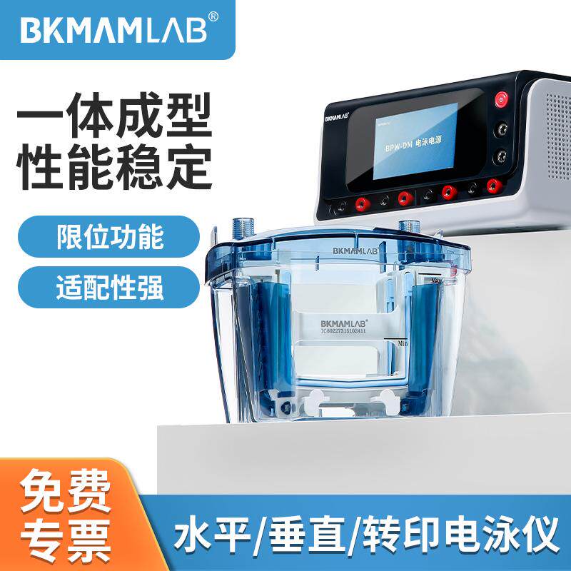 比克曼生物水平电泳槽转印电泳仪制胶蓝光电源核酸蛋白电泳实验