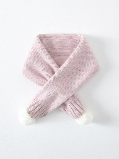 Children's Small Scarf Collection - 100% Cashmere Consinee Yarn - Winter Baby Infant Warm Perforated Scarf
