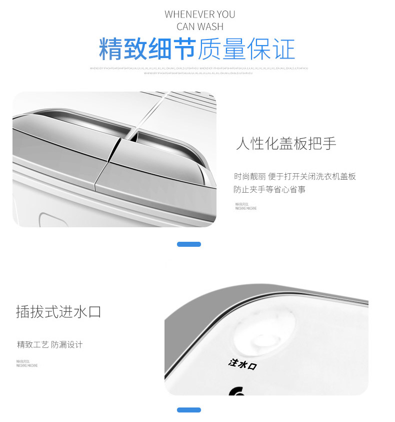 máy giặt mini cho sinh viên Chigo Máy giặt bán tự động Thùng đôi hộ gia đình Nhỏ xi lanh đôi Mini đầy đủ Máy sấy khô trẻ sơ sinh 5 kg - May giặt máy giặt sấy