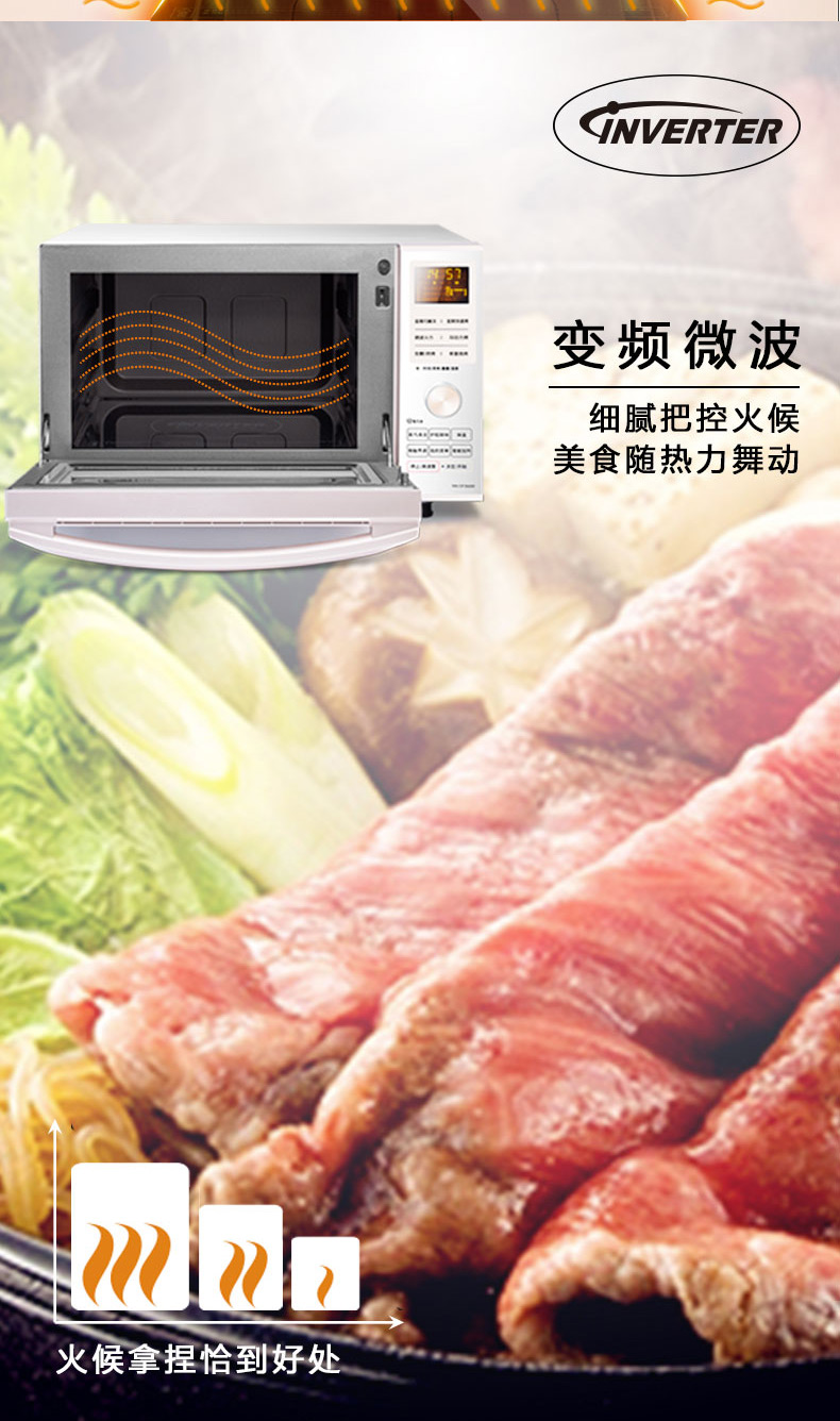 giá lò nướng bánh mì mini Lò vi sóng thông minh Panasonic NN-DF366W tích hợp lò nướng đối lưu chuyển đổi tần số đa chức năng tự động lò vi sóng electrolux emm20k18gw
