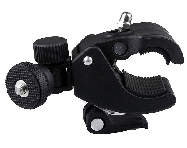 Sports camera pan/tilt bracket bicycle clip 360 degree rotating fixed clip bicycle pipe clamp strong clamp clamp