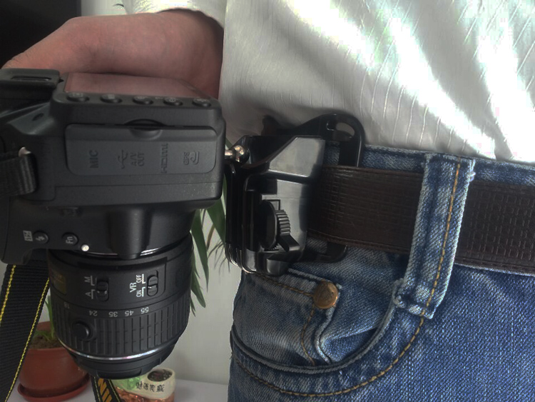 máy ảnh nhanh tay súng SLR treo khóa nhanh chóng treo micro-camera chụp ảnh eo vành đai khóa treo tay Snapshot Phổ - Phụ kiện máy ảnh DSLR / đơn chân nhện máy ảnh