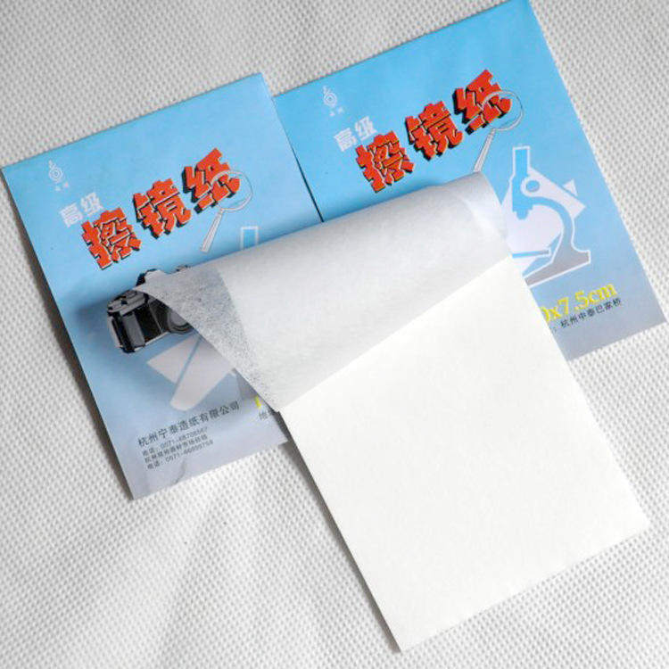 Single - glass camera lens cleaning paper scrubbing lens microscope telescope lens dust - proof paper