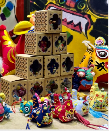 文创 布老虎 周岁礼物 挂偶