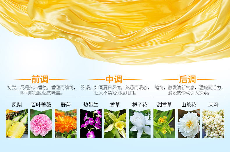 Ánh nắng mặt trời nhập khẩu tươi mềm làm mềm quần áo chăm sóc nước hoa máy giặt tay để giảm giặt tĩnh - Phụ kiện chăm sóc mắt nước giặt thái