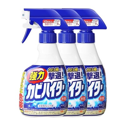 花王墙体除霉剂浴室卫生间厨房除菌多功能泡沫清洁剂400ml*3瓶