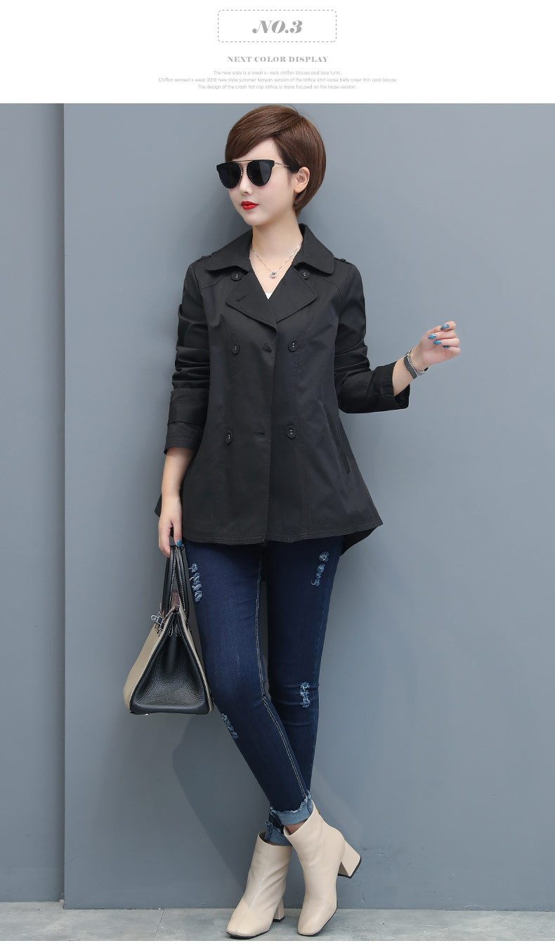 Trench pour femme en Coton - Ref 3226286 Image 25