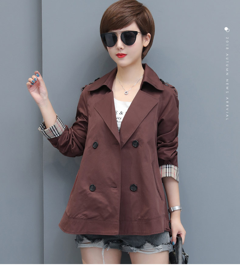 Trench pour femme en Coton - Ref 3225846 Image 7