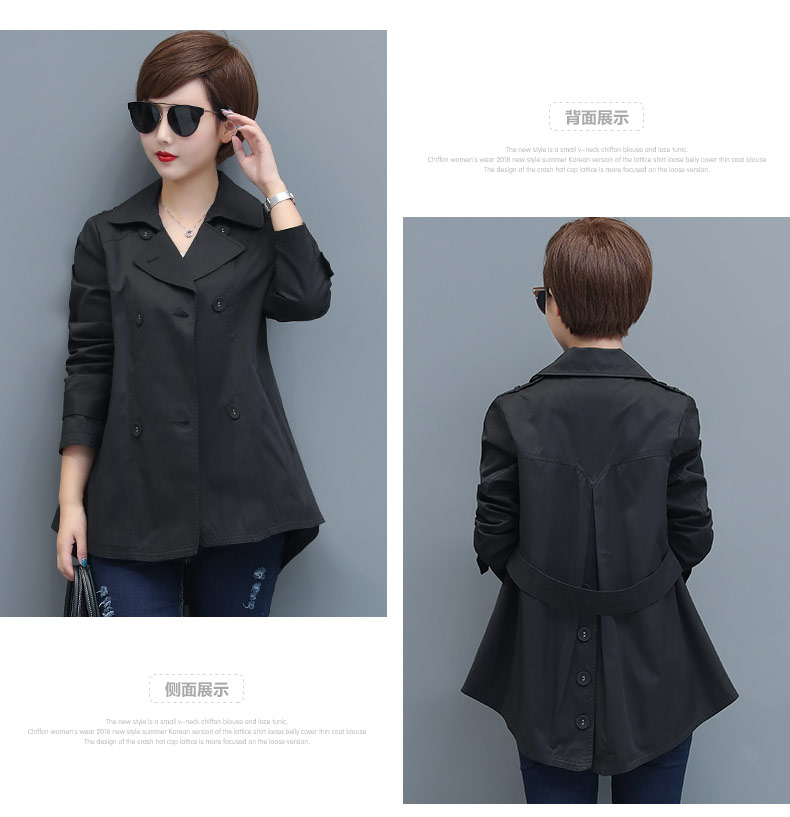 Trench pour femme en Coton - Ref 3226286 Image 26