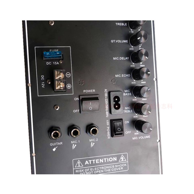 Retrofit Square Dance Sound 12V Battery Power Bluetooth Lalever Speaker High Bass Digital Power Amplifier Board