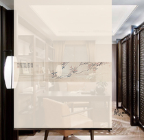 Lans art fashion and elegant translucent soft screen soft partition soft curtain falling flower poem RGD-352