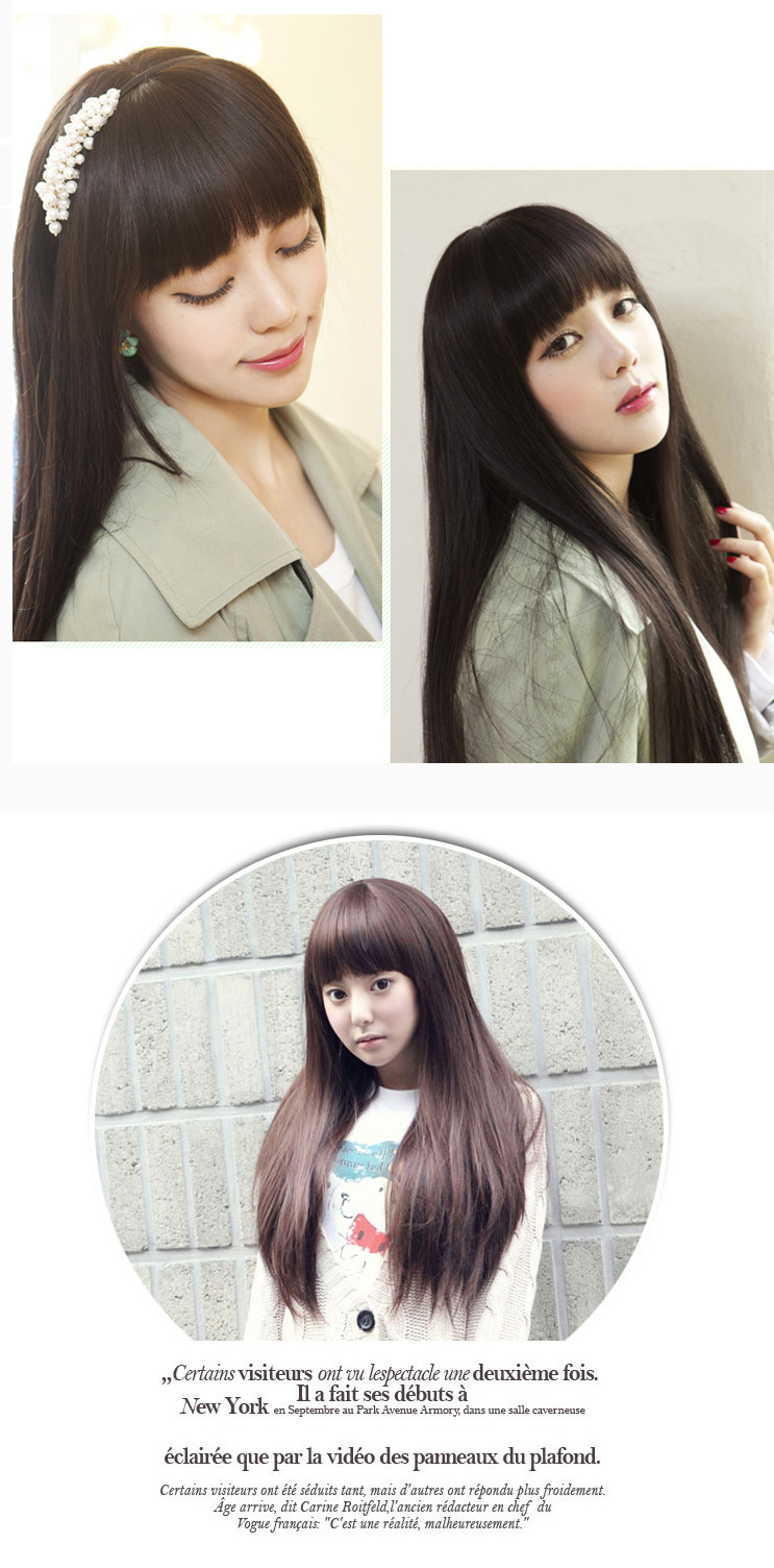 Perruque Long cheveux raides - Ref 2609327 Image 38