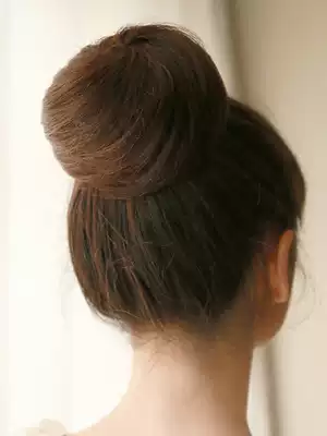 Silk Hair Bag Korean Drawstring Straight Hair Bud Wig Female Simple Hair Hair Decoration Hairband Curser