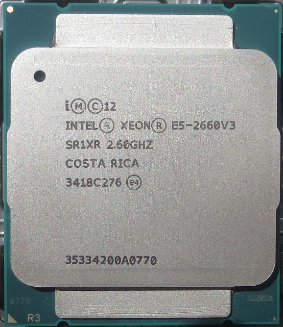 Xeonxeon E52660 V3 CPU QS positive version 2 6G 10 10 20 Line full of 2 9G