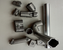 Aluminum bar joint aluminum tube aluminum wire rod joint A- H series lean pipe connector joint