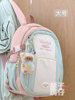 Girls' Backpack, Korean Style, Cute, Junior High School Girls, High School Students, Large Capacity School Bag, High-Looking Retro Backpack