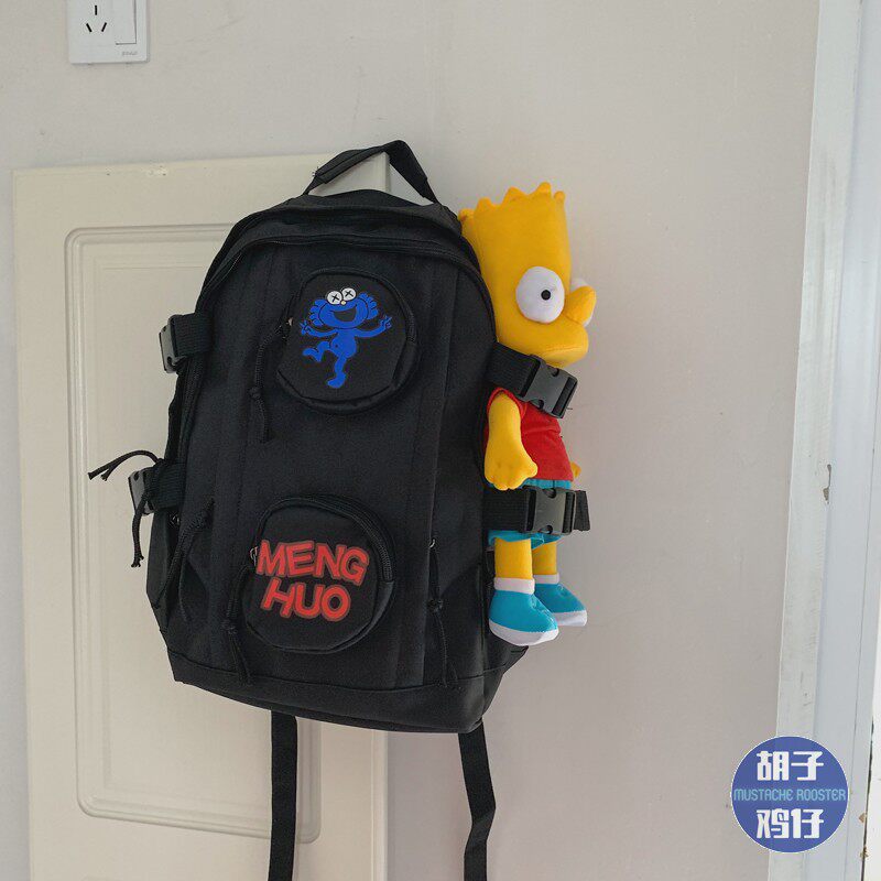 Japanese Harajuku style ulzzang girl student school bag Korean ins retro cute shoulder bag large capacity backpack