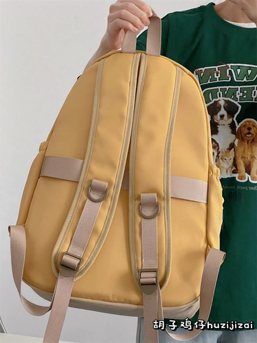 Брендовый японский ретро дизайнерский школьный рюкзак, вместительная и большая сумка через плечо, тренд сезона, в корейском стиле