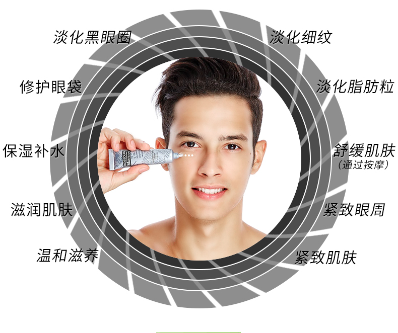 Kem dưỡng mắt Boston Men cho đến Dark Eye Eye Bag Fine Line Lifting Firming Anti-Wrinkle Eye Cream Cream kem làm trắng da cho nam
