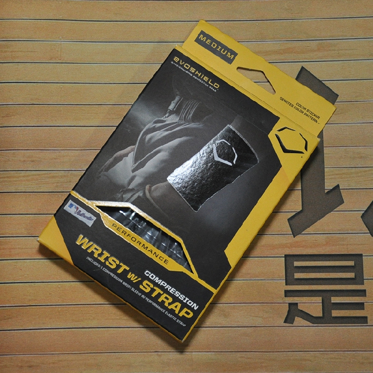 Mỹ nhập khẩu EvoShield Thể thao chuyên nghiệp Bóng chày Bóng chày Gói đơn Điều chỉnh huấn luyện Bracers - Bóng chày 	gậy bóng chày gỗ	