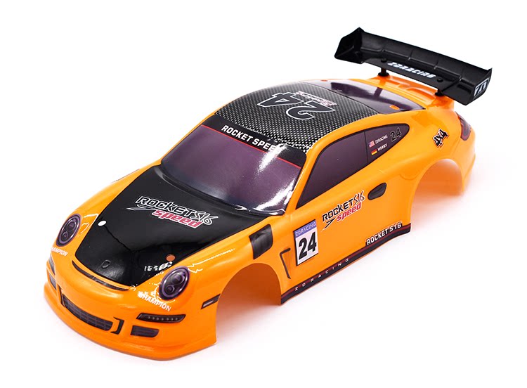 Size Body Rc Rally VRX Racing 1/16 Scale RC Rally Car Body and Frame Instruction Manual
