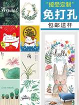 -Lining door curtain kitchen partition cloth curtain-