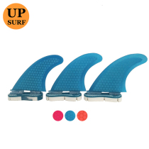 UPSURF Honeycomb glass fiber tail rudder Surf fin surfboard fin accessories Caudal fin Double Tabs 2