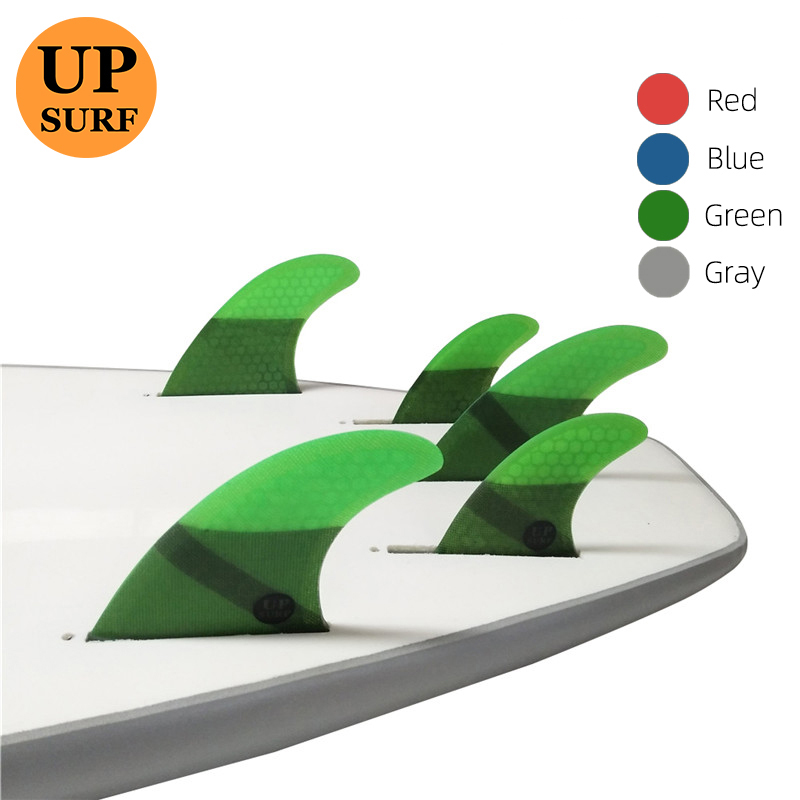 UPSURF tail fin multicolored five-piece set single tap fin fin fin surf board tail rudder surfboard