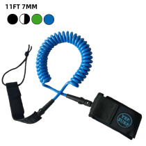 Yep Surf surf safety rope high quality foot rope waterboard 11 feet 7mm traction roll Surf leash
