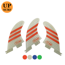 UPSURF striped fin Double Tabs 2 surfboard accessories tail rudder surf fin S SIZE