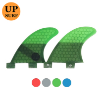 UPSURF glass fiber honeycomb tail fin professional surfing fin surfboard fin two-piece Double Tabs