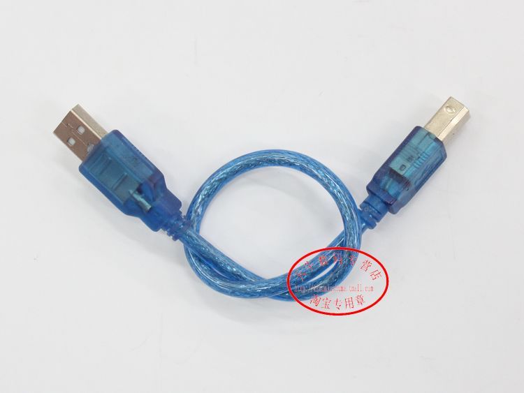 USB to square port line USB print port line USB A to USB B data Short line USB square port print line