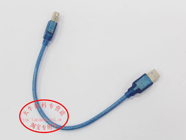 [USD 4.81] USB Diagonal Line USB Print Port Line USB A to USB B Data ...