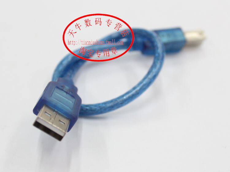 [USD 4.81] USB Diagonal Line USB Print Port Line USB A to USB B Data ...