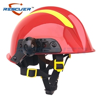 17 model F2 rescue helmet emergency fire prevention mountain road firefighter safety head cap with light frame