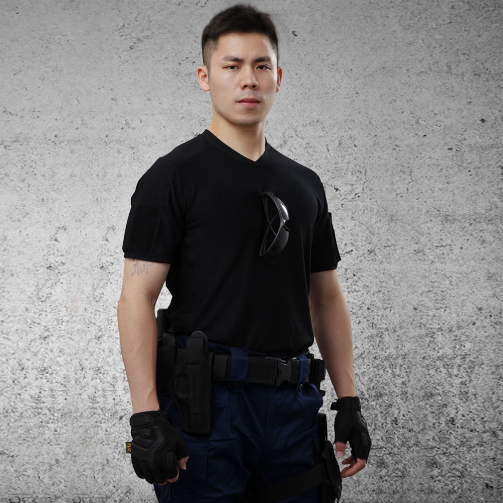 New chief short sleeve T-shirt speed dry through gas energy training to wear single guide wet commute short T men sports mesh summer