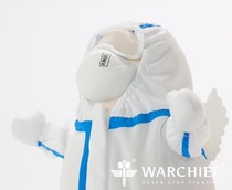 Chief War Epidemic Angel Doctor Nurse Birthday Gift Protective Clothing Doll New Years Day Plush Toy