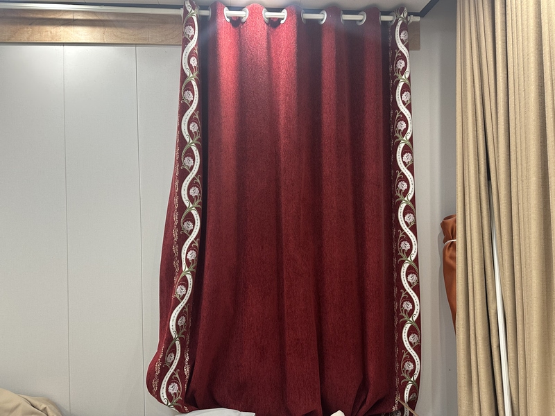 Extra Thick Chenille, Width 5m Inches, Height 2.7m Inches, Can Be Drilled into or Hung with Hooks