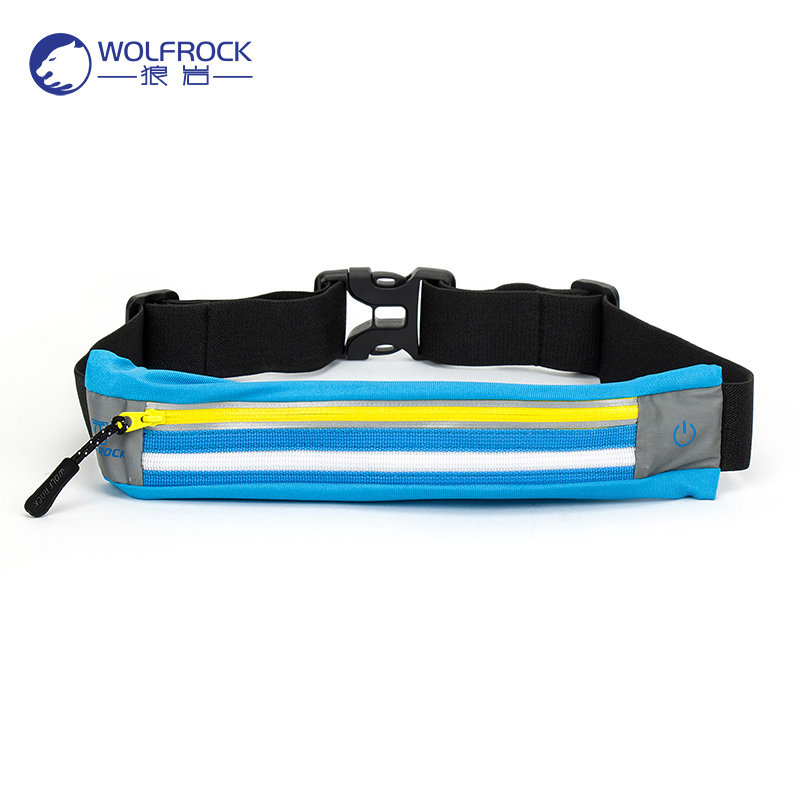 Running purse LED purse men's and women's running sports mobile phone running equipment mobile phone bag messenger bag