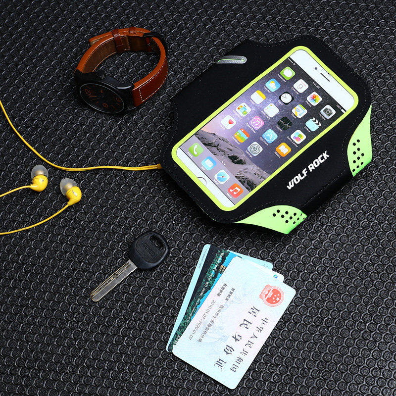 Sports running arm cover touch screen arm sleeve movement running arm Pack mobile phone arm sleeve Apple 11XPRO Huawei