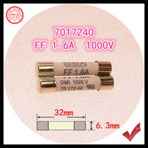 FF1 6A DMI 1000V 7017240 1 6A 6 3x32mm WATCH FUSE INSURANCE