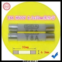 Fuse 189140 7006565 T 8A H 500V 6x32mm fuse tube