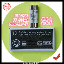 Fuse Tube Fuse Core Fuse 7012540 FF 500mA AC 700V 6x32mm