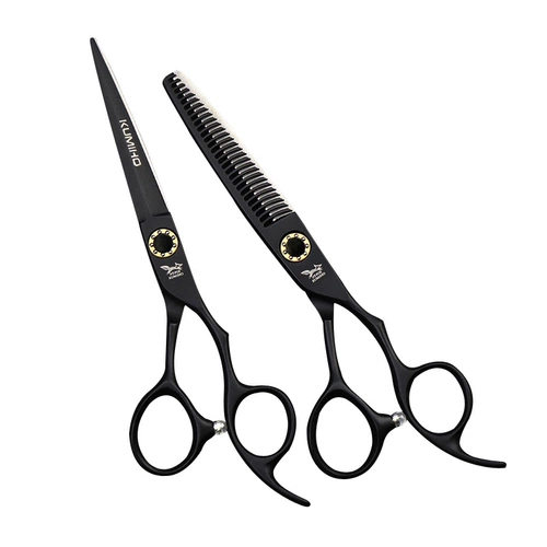 九尾狐 Ножницы для парикмахерских и парикмахерские.