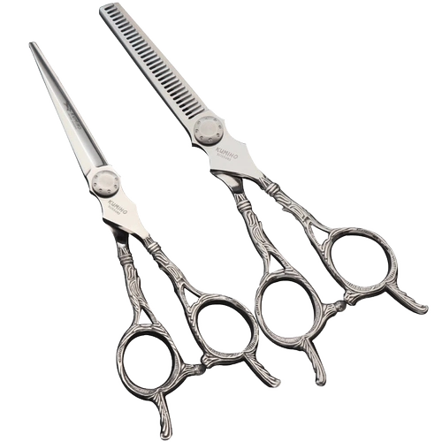 Машинка для стрижки волос для стрижки волос, профессиональные ножницы, комплект, не оставляет следов