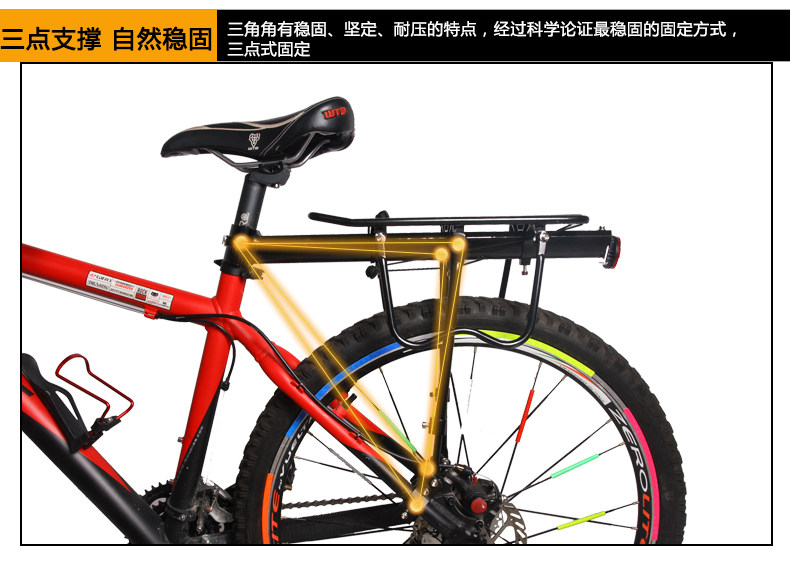 Porte-bagages pour vélo ROCKYOU - Ref 2410677 Image 18